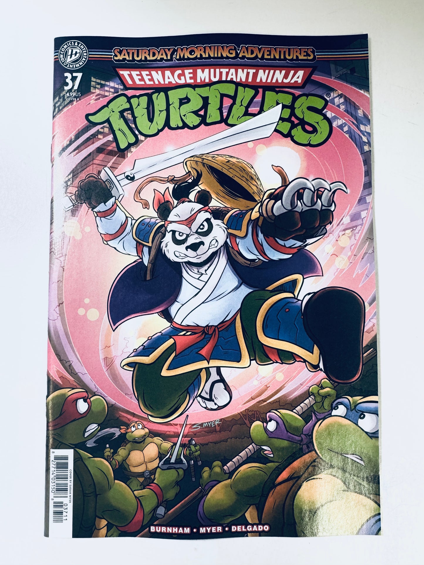 TEENAGE MUTANT NINJA TURTLES: SATURDAY MORNING ADVENTURES #37 NM