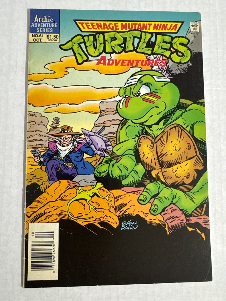 TEENAGE MUTANT NINJA TURTLES ADVENTURES #61 FN NEWSSTAND