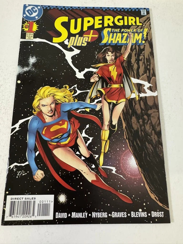SUPERGIRL PLUS The Power of Shazam #1 NM Gary Frank Cover