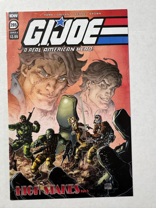 GI JOE A Real American Hero #295 NM