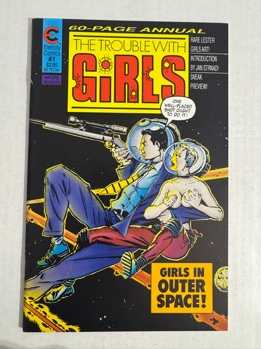 THE TROUBLE WITH GIRLS ANNUAL #1 VF/NM