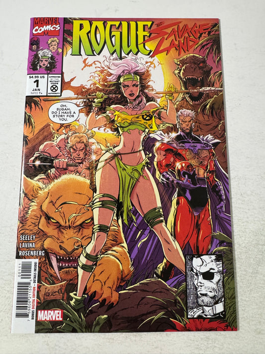 ROGUE SAVAGE LAND #1 NM Kaare Andrews Cover