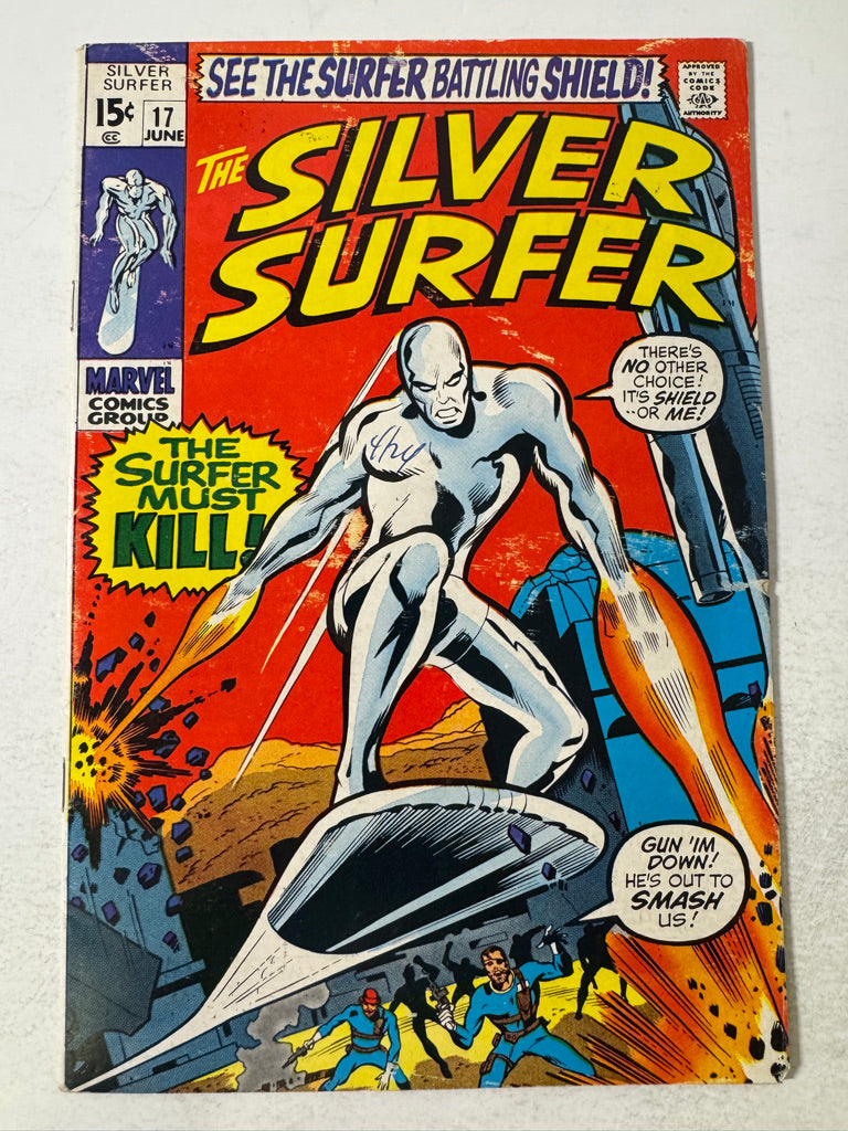 SILVER SURFER #17 VG/FN