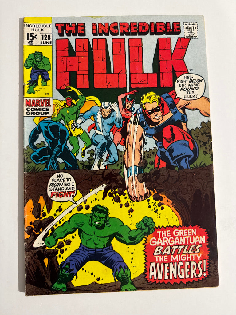 INCREDIBLE HULK #128 VG/FN