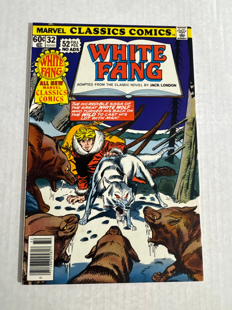 MARVEL CLASSICS COMICS White Fang #32