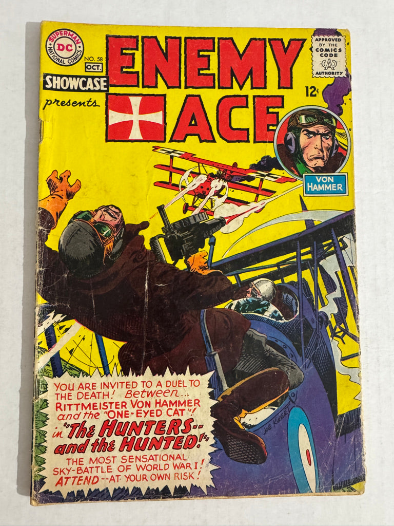 SHOWCASE #58 FR/GD Joe Kubert Cover