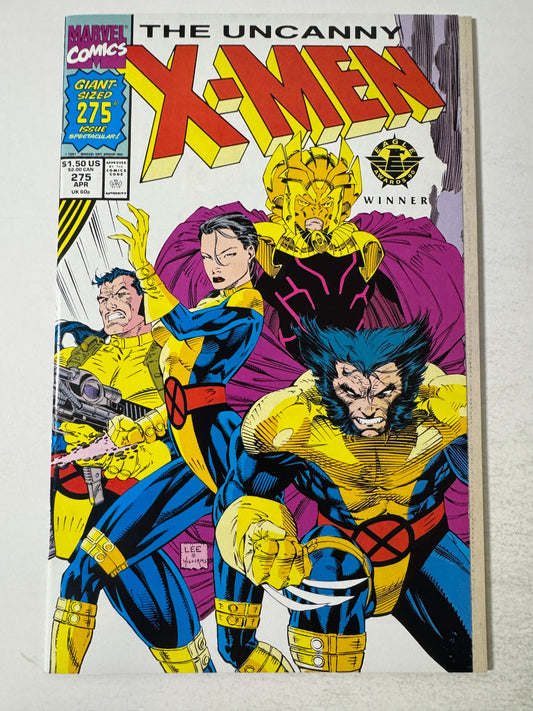 UNCANNY X-MEN #275 Jim Lee Cover