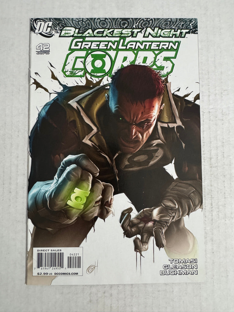GREEN LANTERN CORPS #42 Vol 2 VF/NM 1:25 Greg Horn Variant
