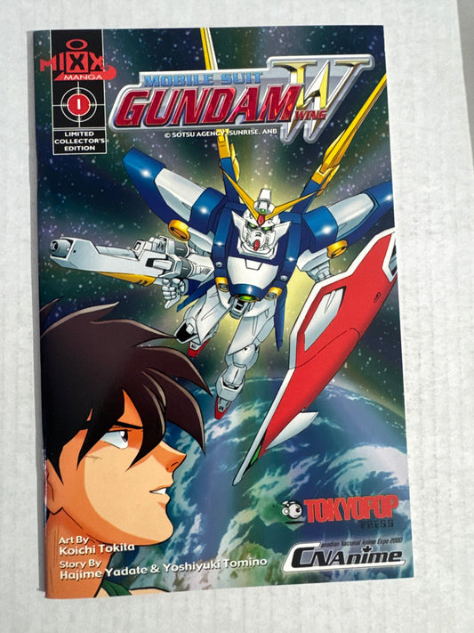 MOBILE SUIT GUNDAM WING #1 NM CNAnime Foil Exclusive 3rd Print Variant w/ COA