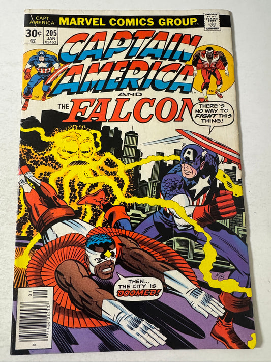 CAPTAIN AMERICA #205 VG+