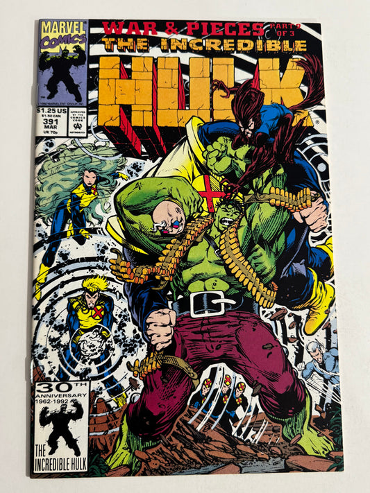 INCREDIBLE HULK #391 Dale Keown Cover