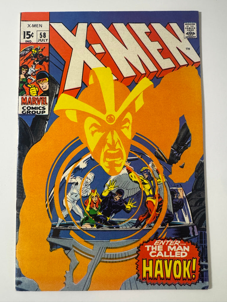 X-MEN #58 VF+ 1ST APPEARANCE Neal Adams Cover