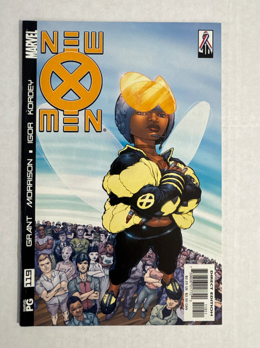 NEW X-MEN #119 Frank Quitely Cover