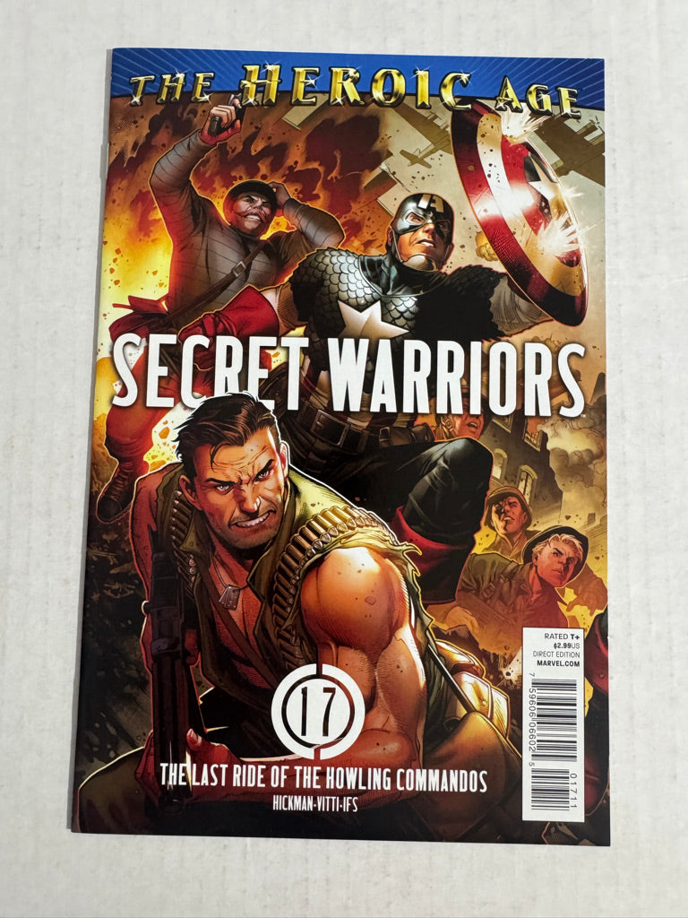 SECRET WARRIORS #17 NM- Jim Cheung Cover