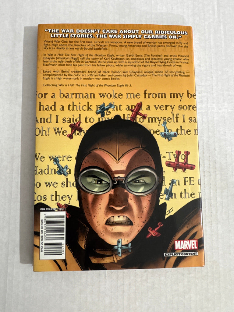MAX: WAR IS HELL The First Flight of The Phantom Eagle HC