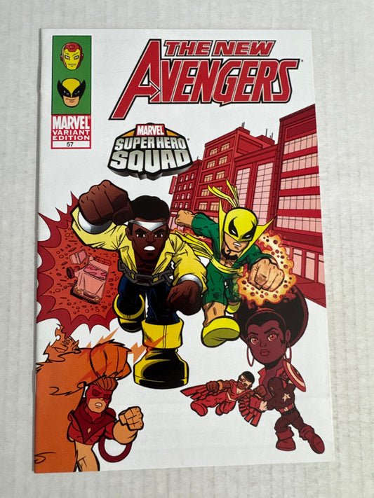 NEW AVENGERS #57 NM 1:5 Marvel Superhero Squad Variant