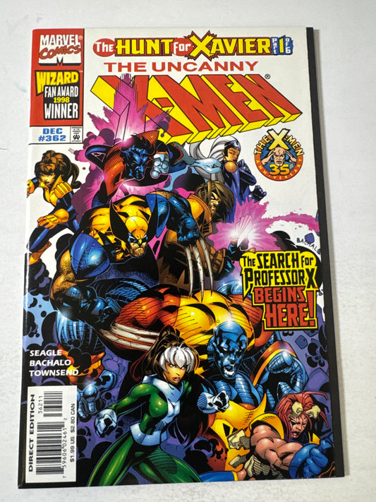 UNCANNY X-MEN #362 NM Chris Bachalo Cover