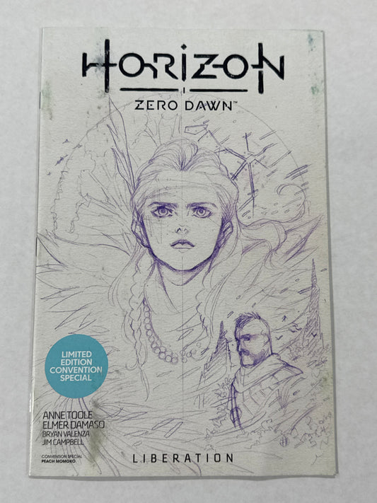 HORIZON ZERO DAWN Liberation #1 FN Peach Momoko Sketch Variant  LTD To 1000