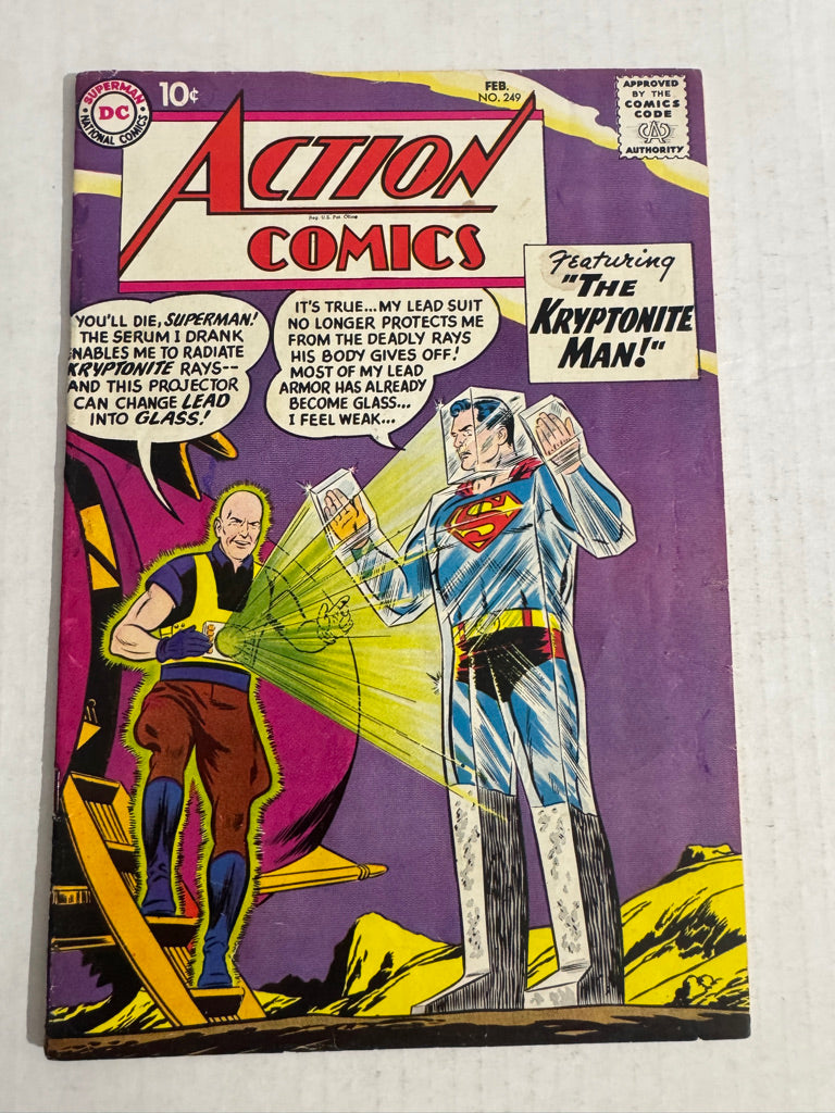 ACTION COMICS #249 GD