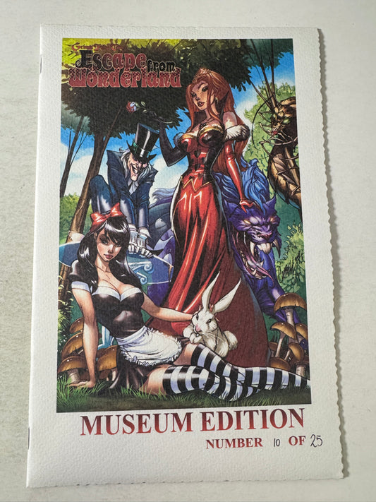GRIMM FAIRY TALES PRESENTS ESCAPE FROM WONDERLAND #1 NM J Scott Campbell Museum Edition Variant LTD to 25