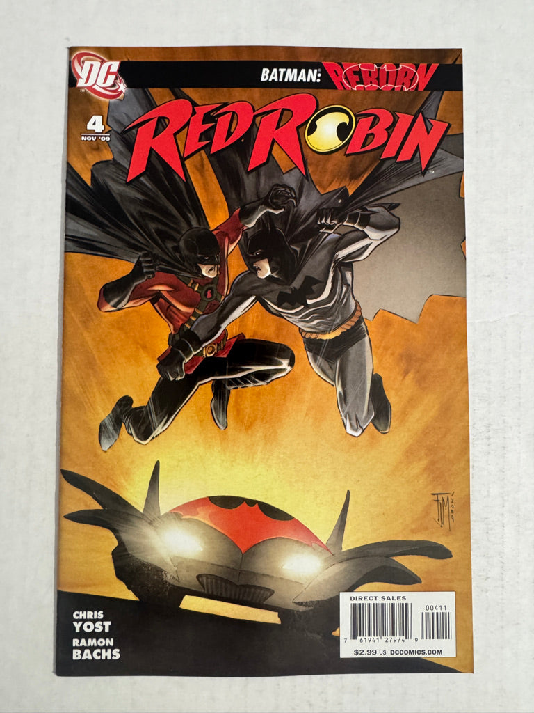 RED ROBIN #4 NM Francis Manapul Cover