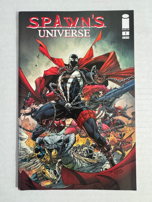 SPAWN'S UNIVERSE #1 Bret Booth & Todd McFarlane Variant 1ST APPEARANCE