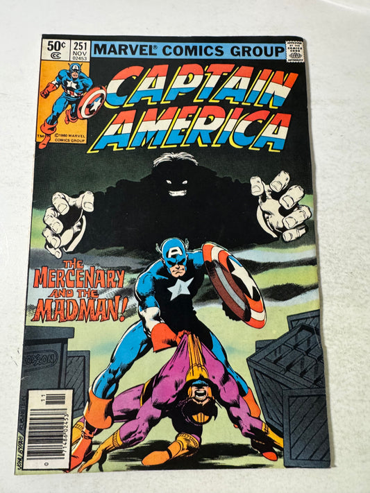 CAPTAIN AMERICA #251 FN/VF NEWSSTAND