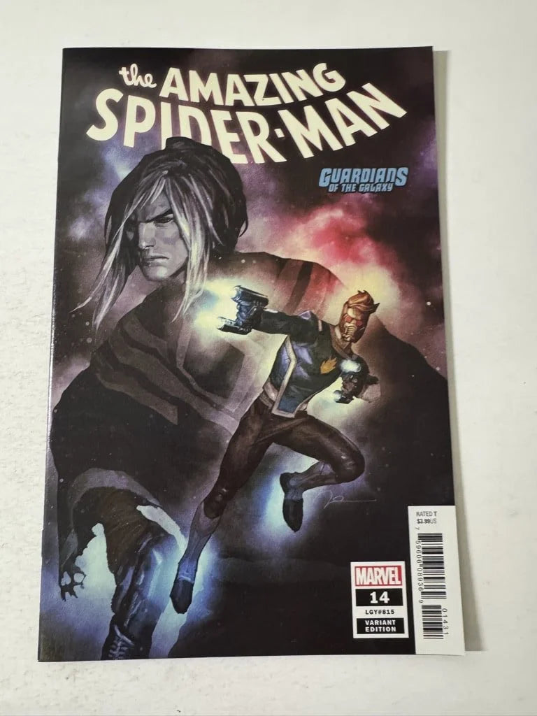 AMAZING SPIDER-MAN #14 Vol 5 NM Gerald Parel Variant