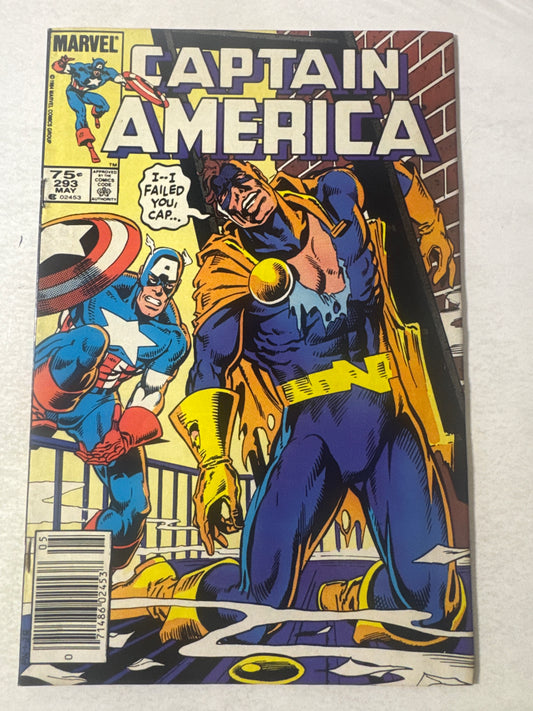 CAPTAIN AMERICA #293 VG+ CANADIAN PRICE VARIANT