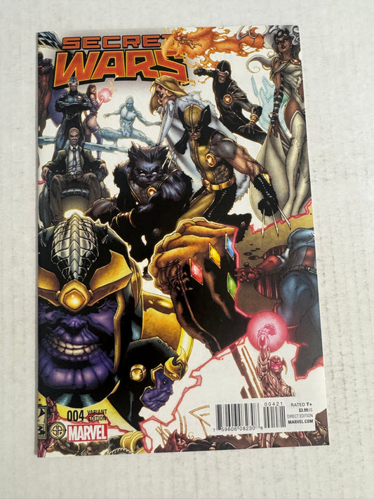 SECRET WARS #4 NM 1:20 Simone Bianchi Variant