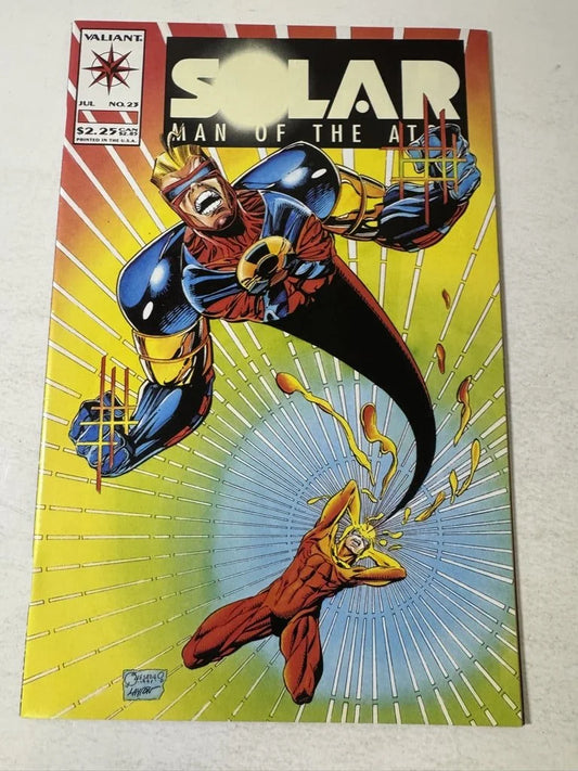 SOLAR MAN OF THE ATOM #23 NM Joe Quesada Cover