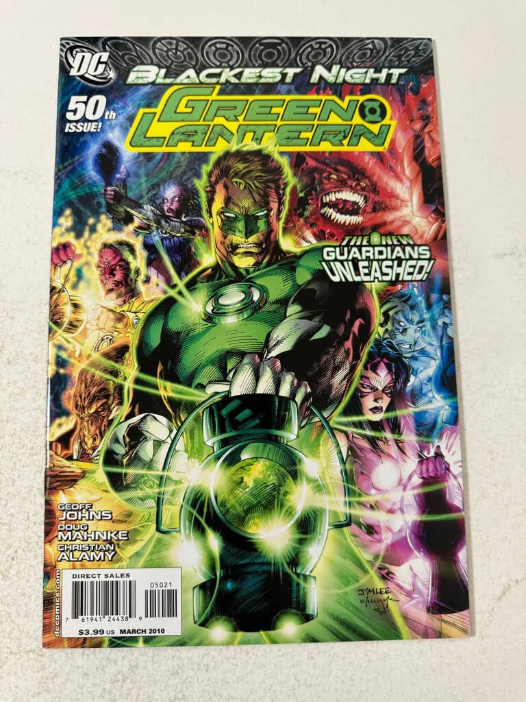 GREEN LANTERN #50 Vol 4 NM 1:25 Jim Lee Variant