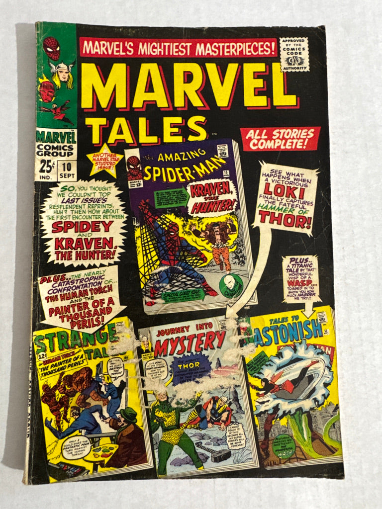 MARVEL TALES #10 GD