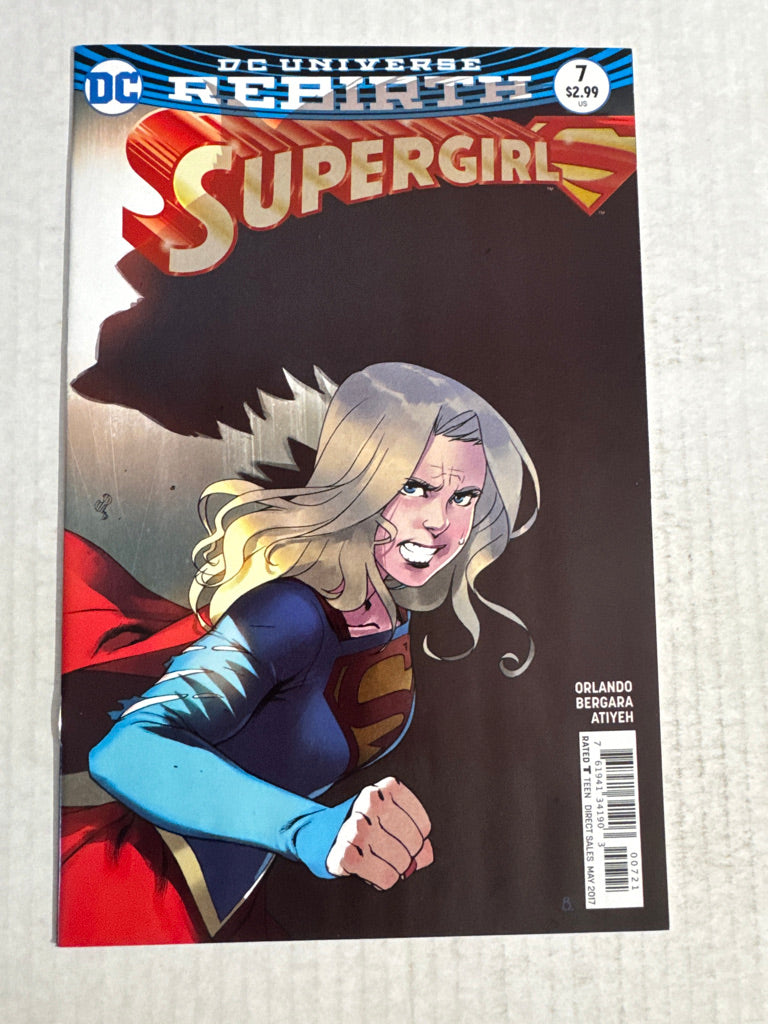 SUPERGIRL #8 Vol 7 NM Bengal Variant