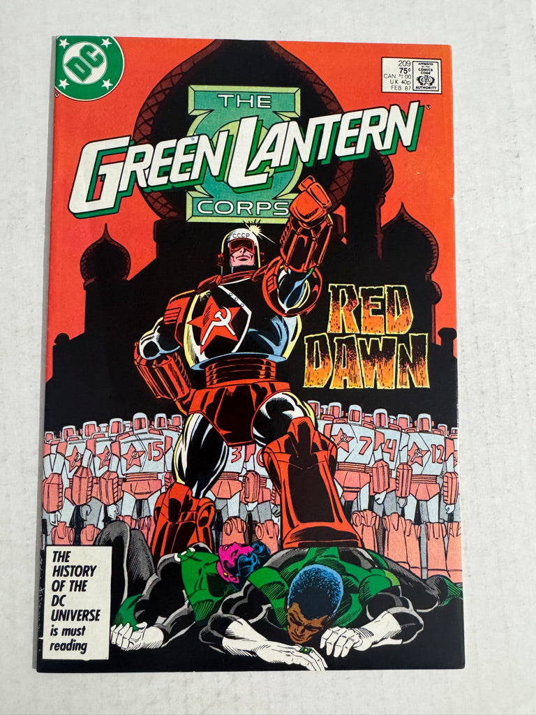 GREEN LANTERN CORPS #209 VF
