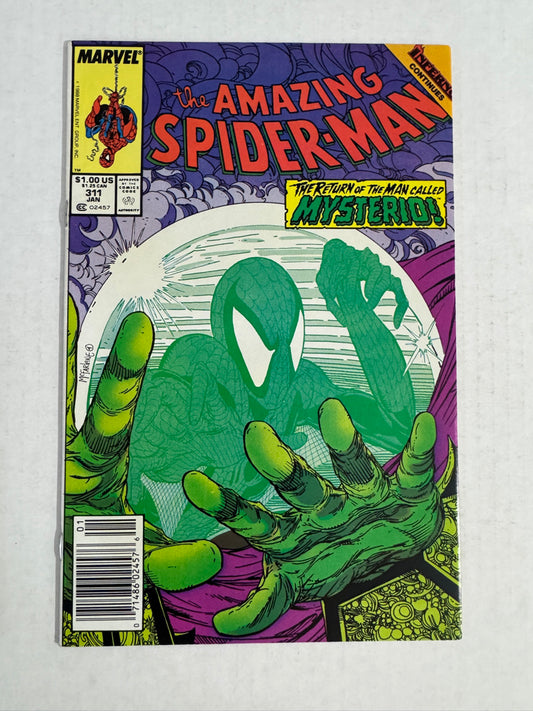 AMAZING SPIDER-MAN #311 NM- Todd McFarlane Cover NEWSSTAND