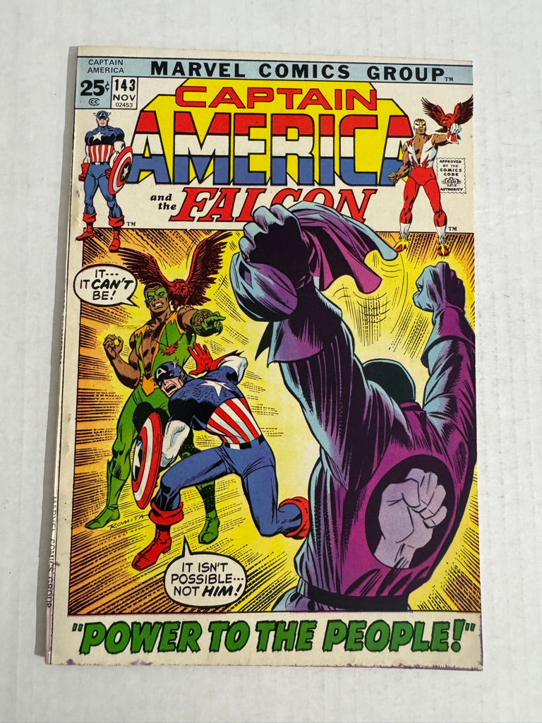 CAPTAIN AMERICA #143 VF+