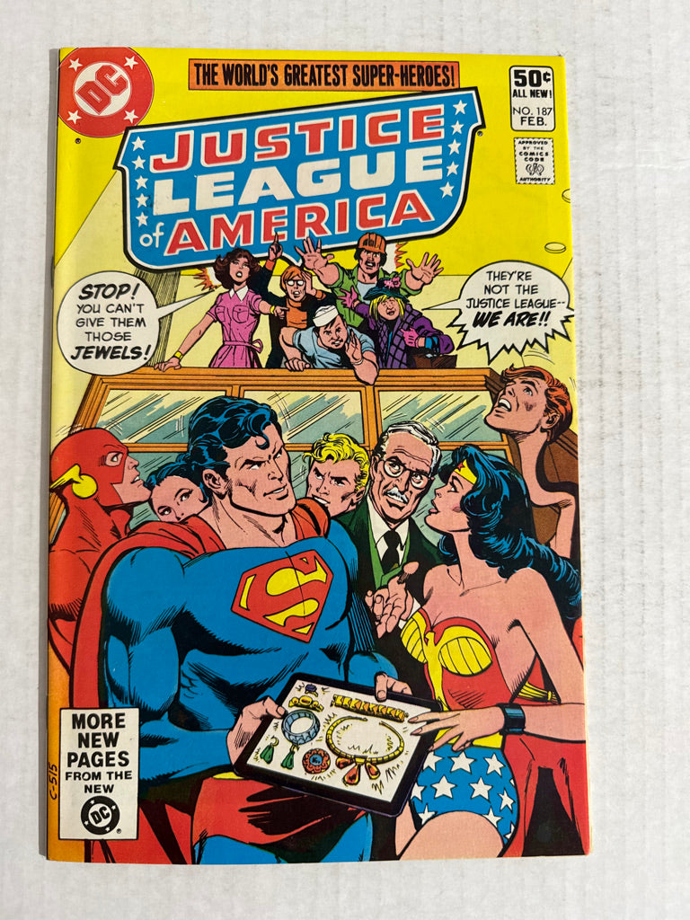 JUSTICE LEAGUE OF AMERICA #187 NM