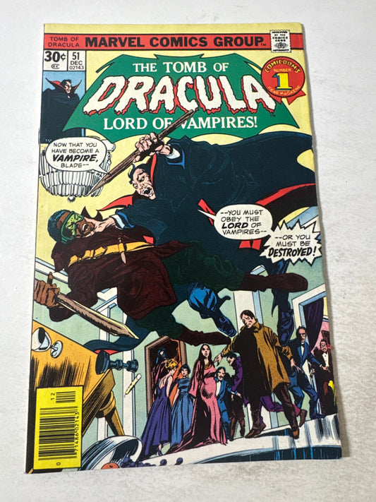 THE TOMB OF DRACULA #51 FN/VF