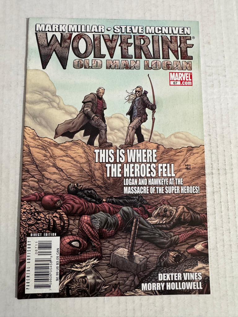 WOLVERINE #67 Vol 2 NM Steve McNiven Cover 1ST APPEARANCE