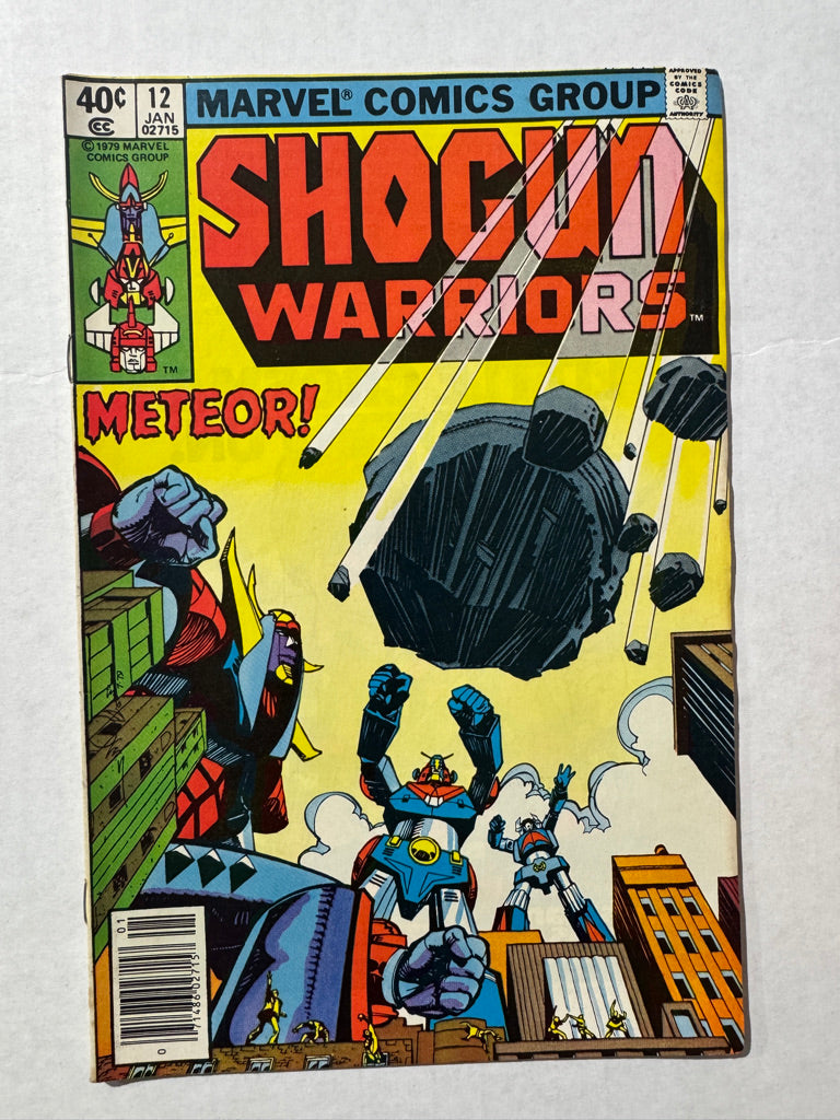 SHOGUN WARRIORS #12 FN/VF