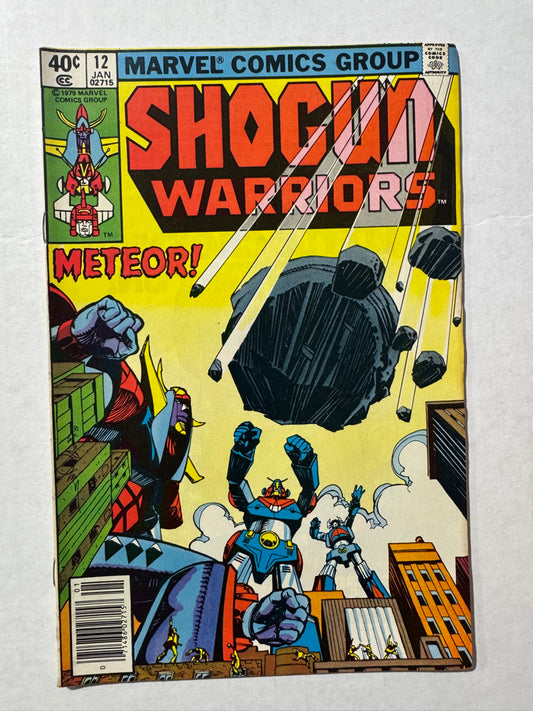 SHOGUN WARRIORS #12 FN/VF