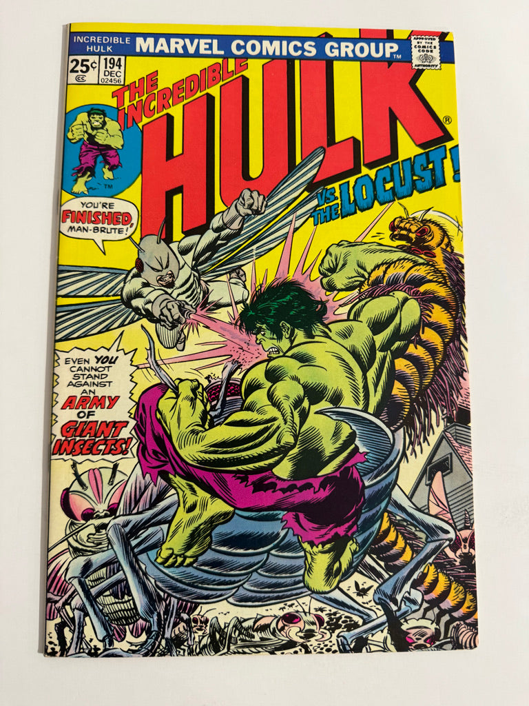 INCREDIBLE HULK #194 NM-