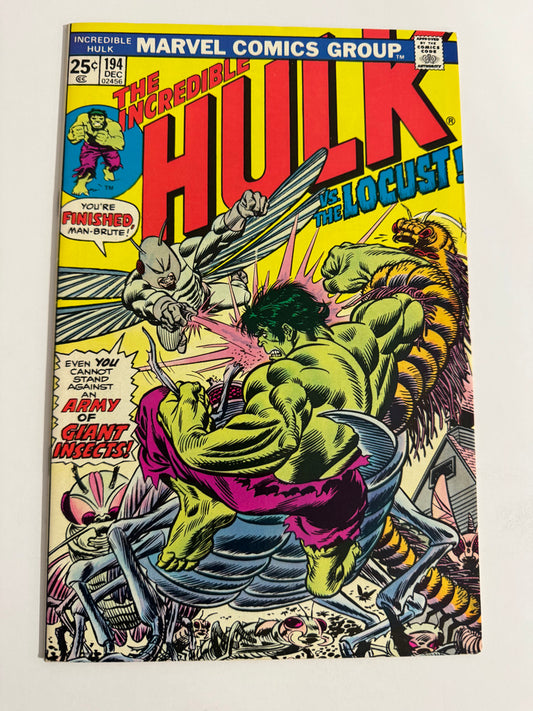 INCREDIBLE HULK #194 NM-