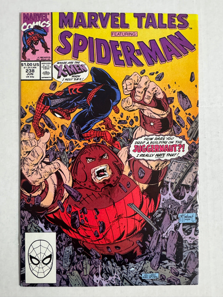 MARVEL TALES #238 NM- Todd McFarlane Cover