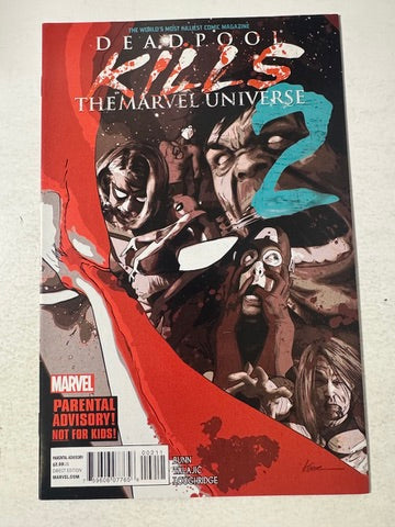 DEADPOOL KILLS THE MARVEL UNIVERSE #2 NM- Kaare Andrews Cover