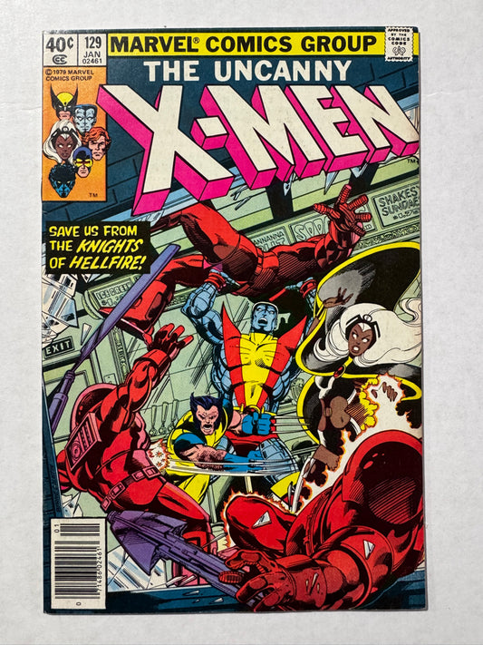 UNCANNY X-MEN #129 VG NEWSSTAND 1ST APPEARANCE