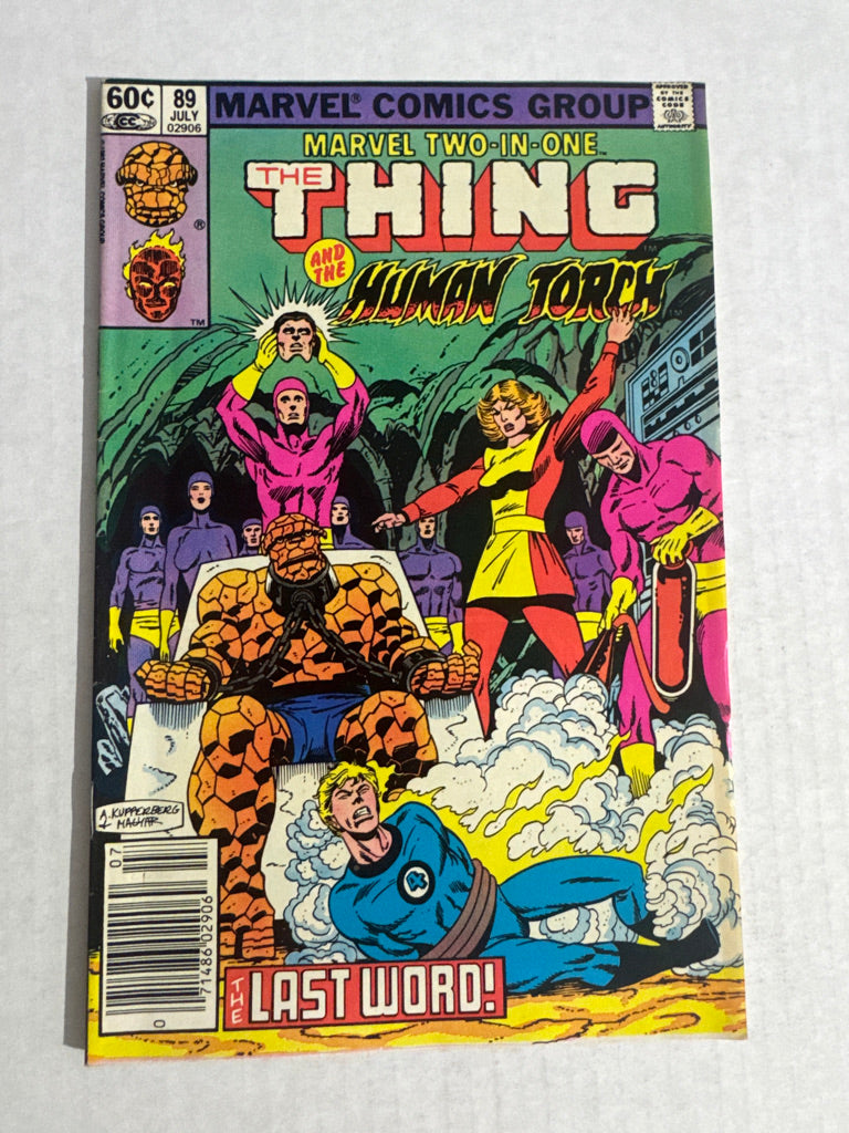 MARVEL TWO-IN-ONE #89 NEWSSTAND