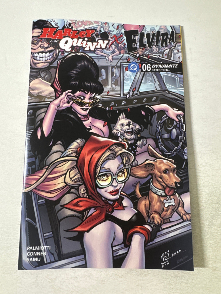 HARLEY QUINN X ELVIRA #6 NM Chad Hardin Variant