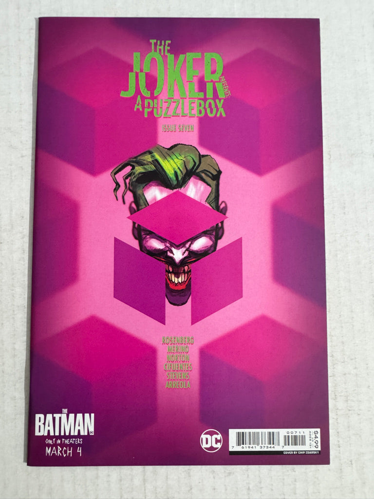 JOKER Puzzlebox #7 NM Chip Zdarsky Cover